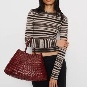 Reformation Lian Cashmere Crew Sweater